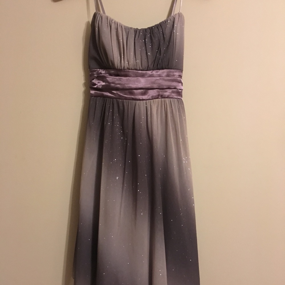 Purple event dress